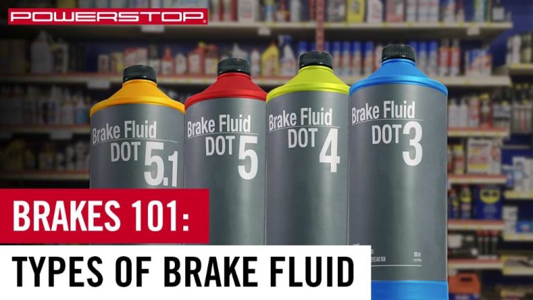 Types of Brake Fluid in Cars